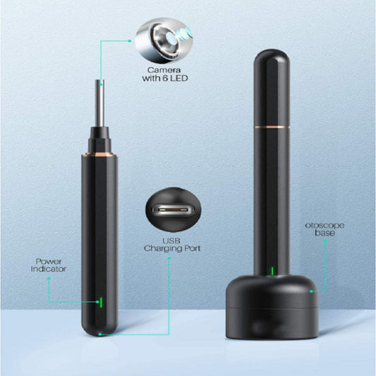 WiFi Smart Visual Otoscope Wireless High-Definition Ear Removal Artifact