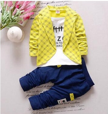 Toddler Baby Clothes Children Suit 0-3 Years Old Suit Pants Children's Sportswear Boys Girls Children's Clothing Brand