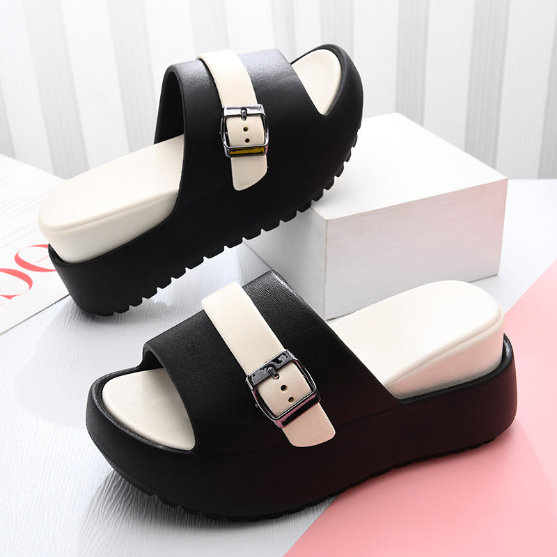 Height Increasing Super Thick Bottom Inner Wear Slippers