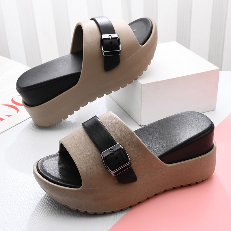 Height Increasing Super Thick Bottom Inner Wear Slippers