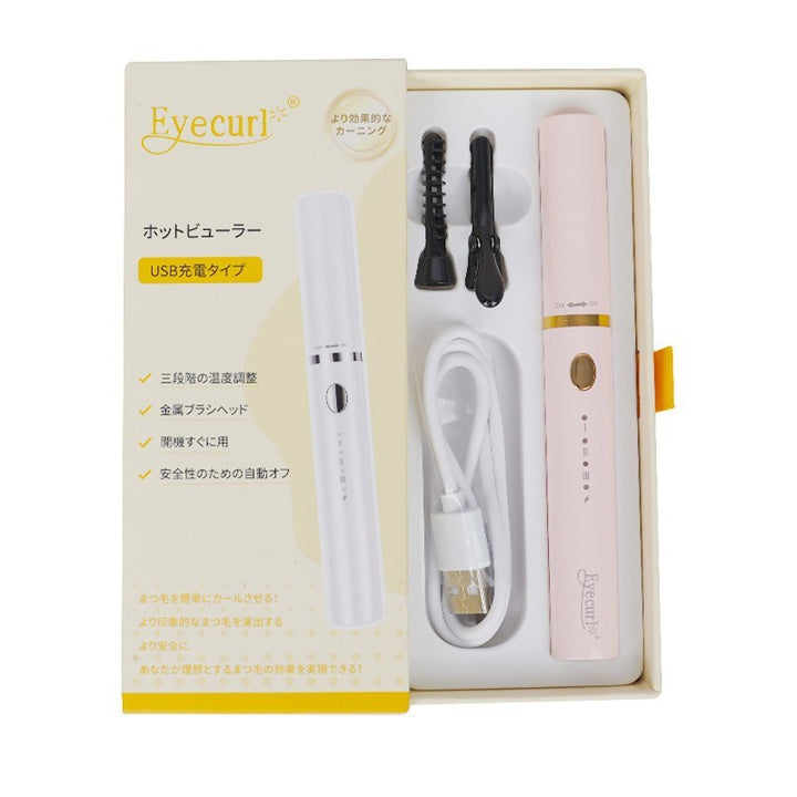 8th Generation Small Steel Pipe Heating Electric Eyelash Curler