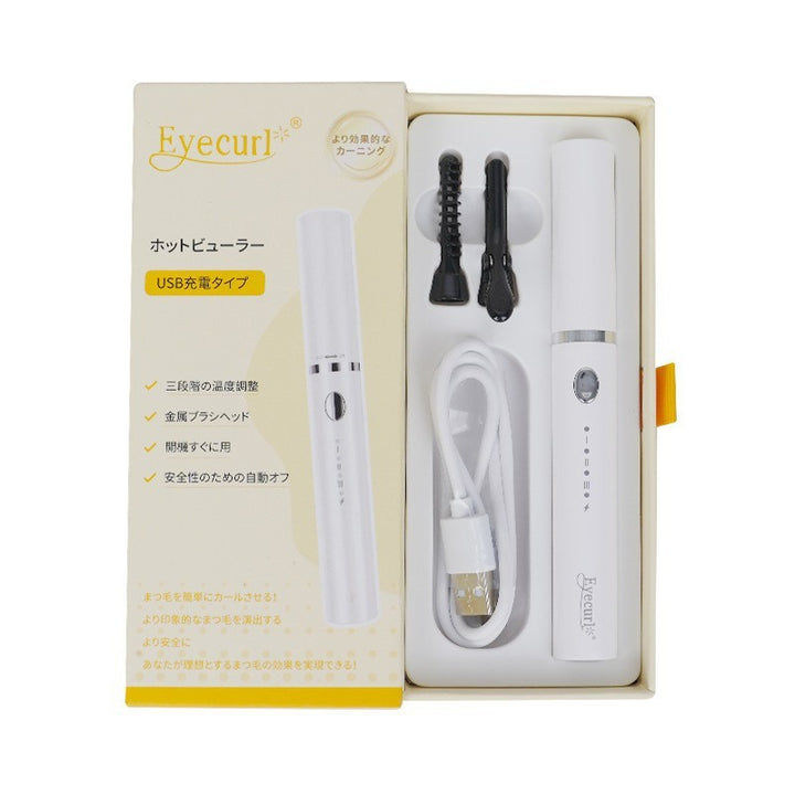 8th Generation Small Steel Pipe Heating Electric Eyelash Curler