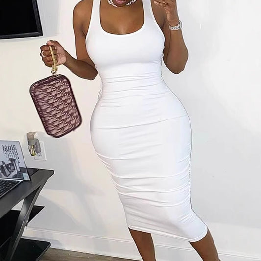 Back-Slimming Sexy Bodycon Dress For Nightclubs
