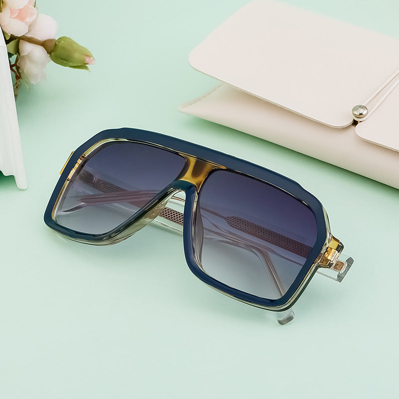 European And American Fashion Square Sunglasses Men