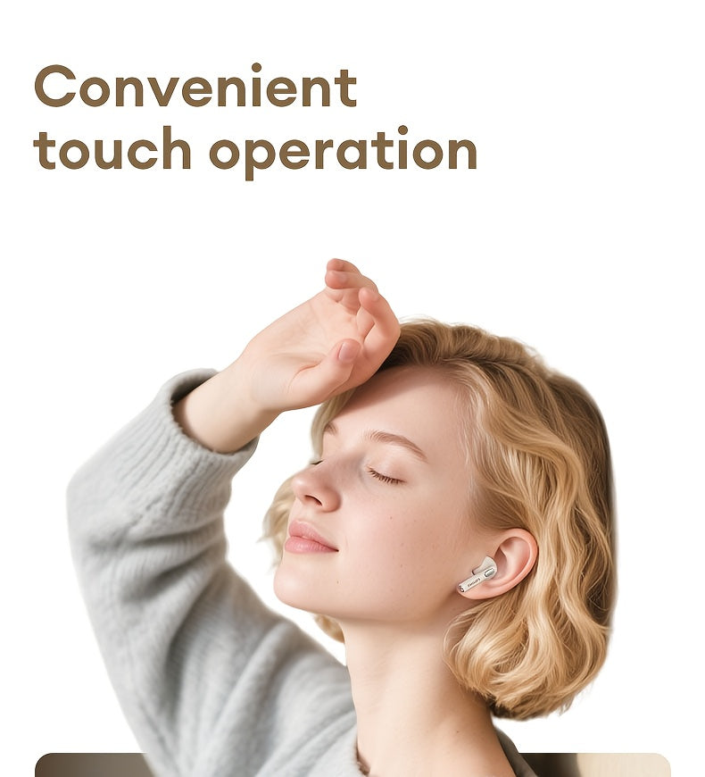 2025 Philips TAT1420 U - Shaped Patented Fit Long - Wear Wireless Earbuds Users Office Study Comfort