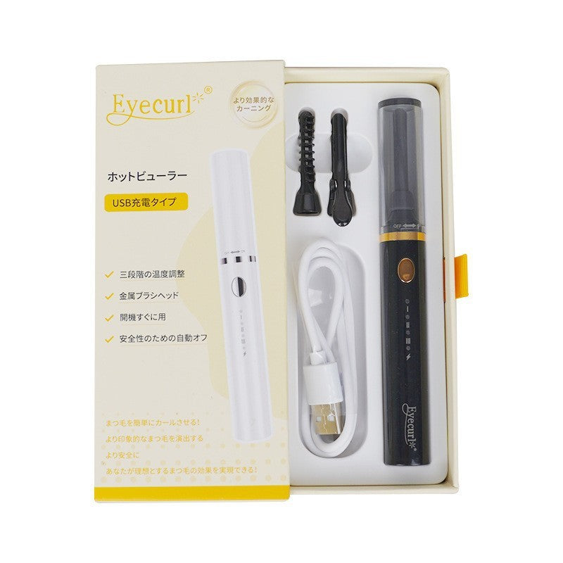 8th Generation Small Steel Pipe Heating Electric Eyelash Curler