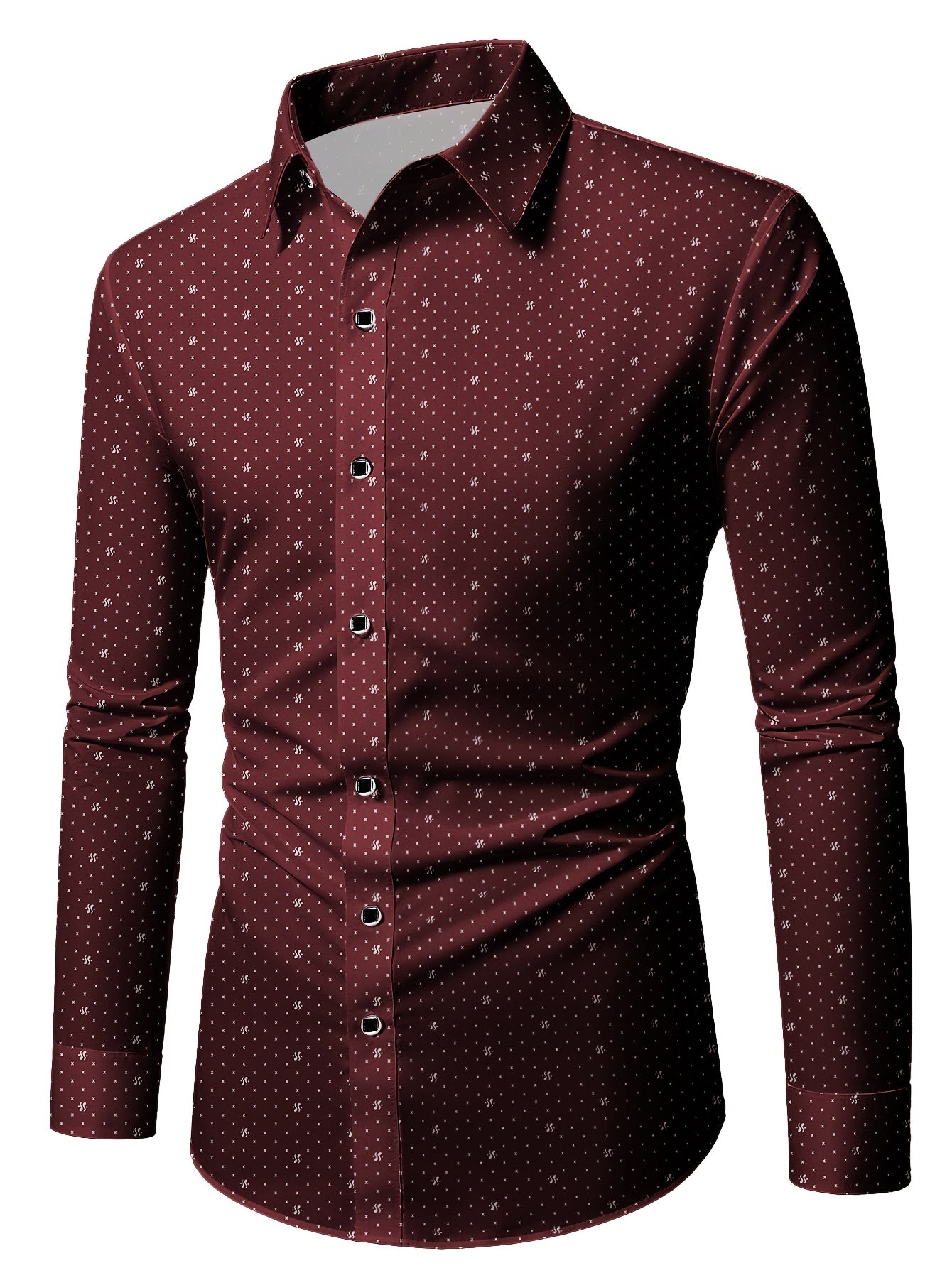 Recommended Selection of Men'S Shirts for 2025, Crafted with Care. Stylish Formal Shirts for Men Suitable for Spring And Autumn, Featuring Long Sleeves And Buttons, Perfect for Business Attire And Everyday Wear. Made from Wri
