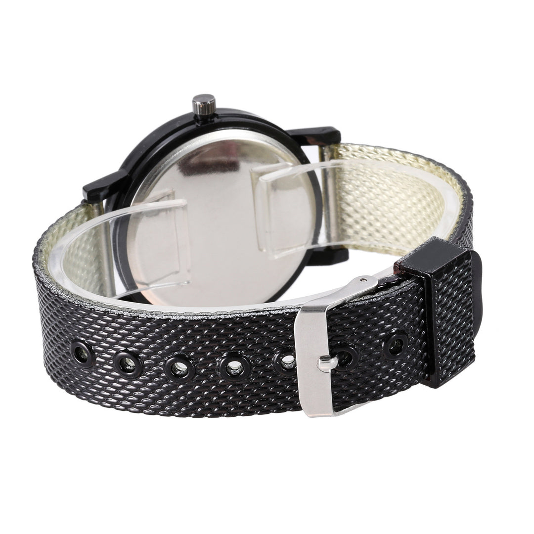 Mesh Belt Mesh Woven Steel Belt Quartz Watch