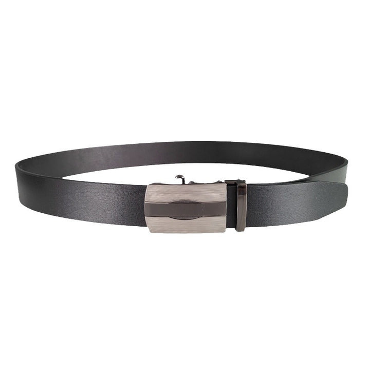 PU Classic Casual Business All-match Automatic Buckle Toothless Men's Belt