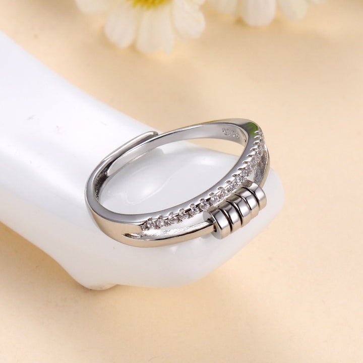 Simple Women's Temperament Good Luck Comes Ring