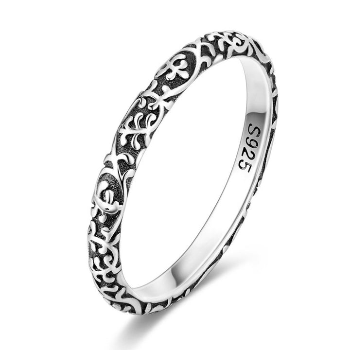 Sterling Silver Women's Fashion High-grade Light Luxury Ring