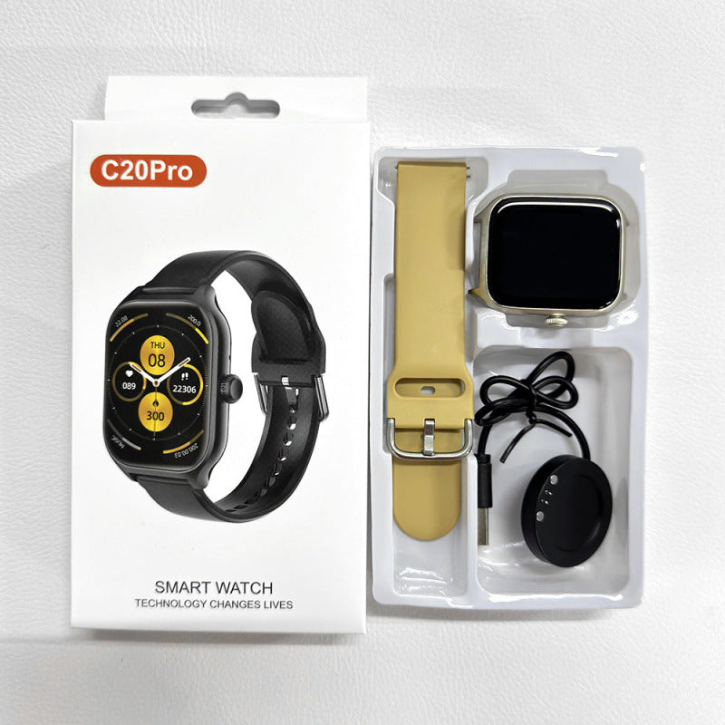 New Bluetooth Calling Health Monitoring Heart Rate Sport Smart Watch