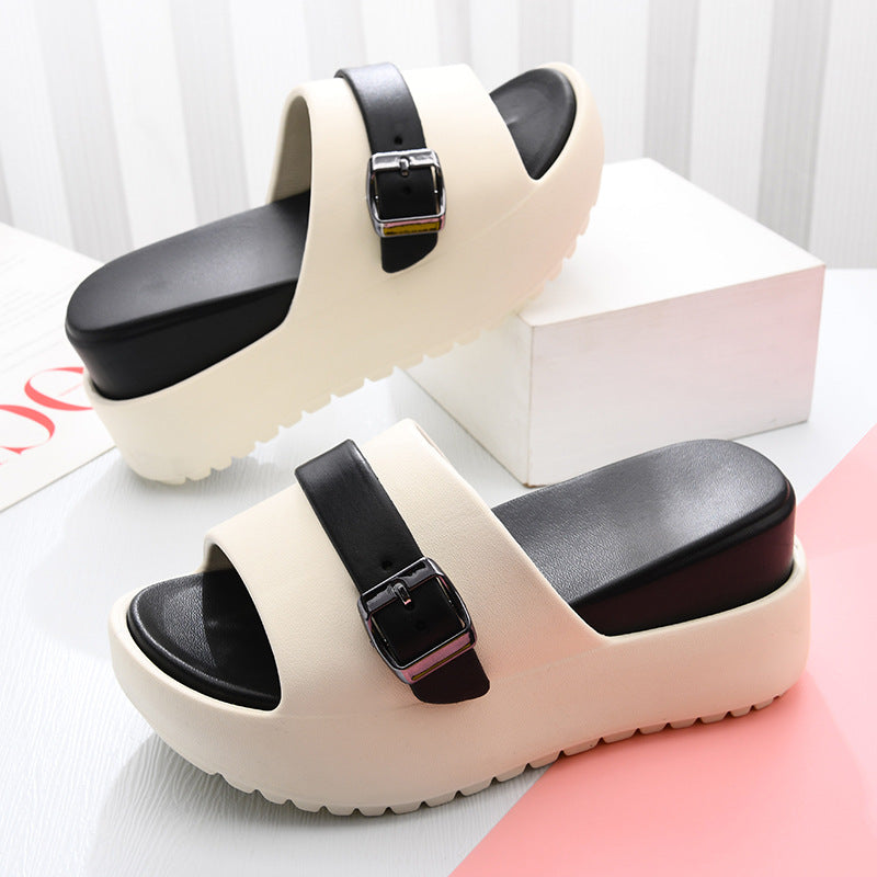 Height Increasing Super Thick Bottom Inner Wear Slippers