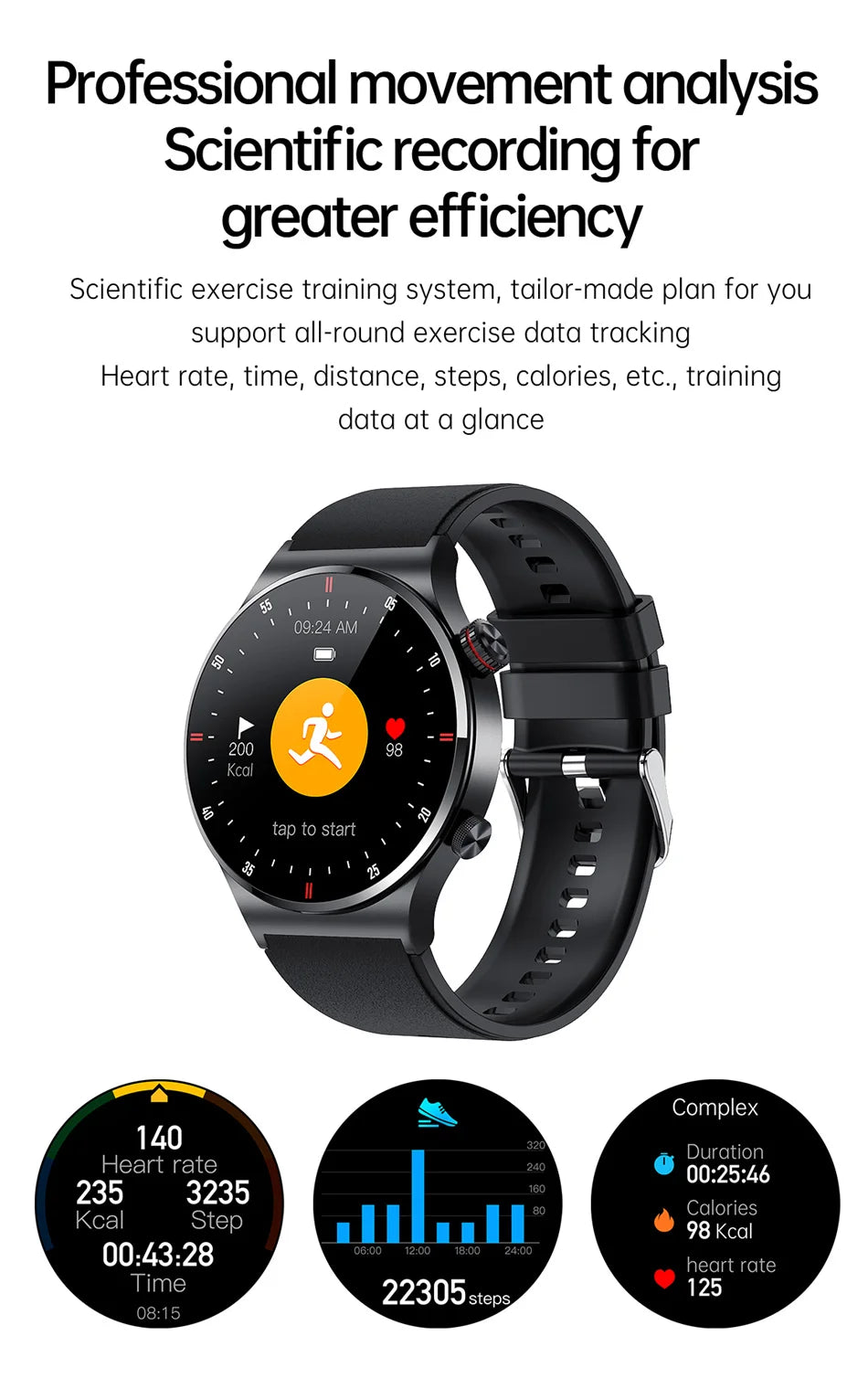 2025 New NFC Smart Watch Men
