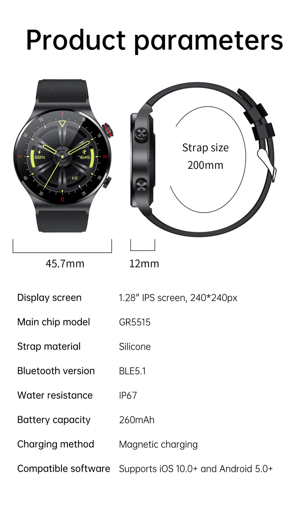 2025 New NFC Smart Watch Men