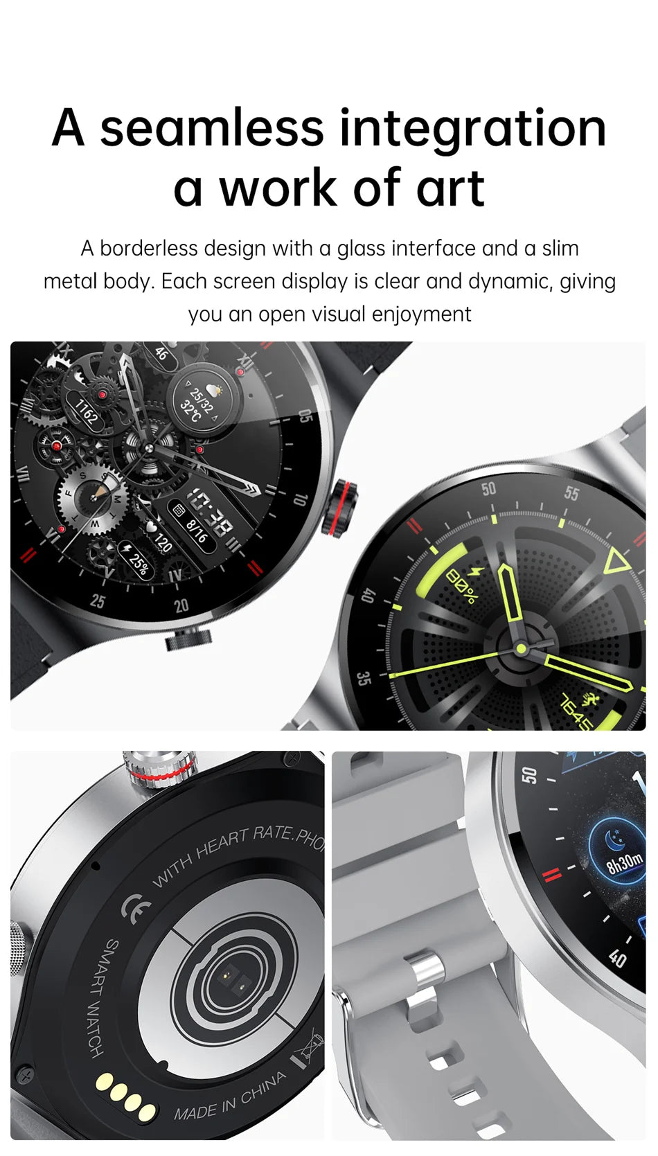 2025 New NFC Smart Watch Men