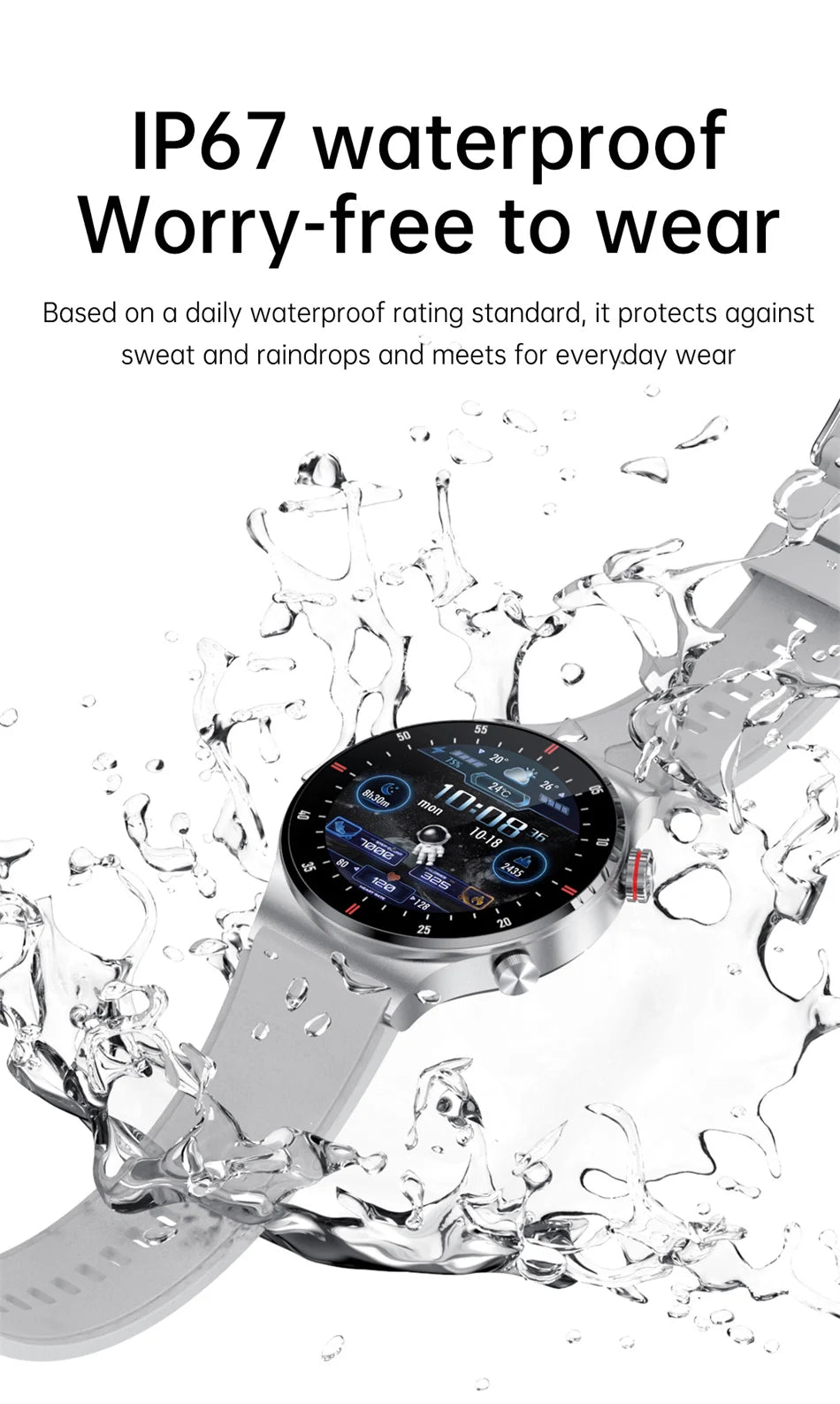 2025 New NFC Smart Watch Men