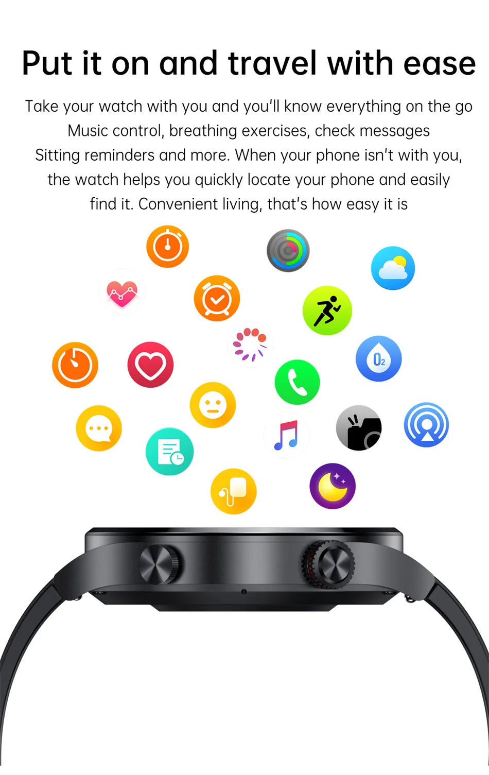 2025 New NFC Smart Watch Men