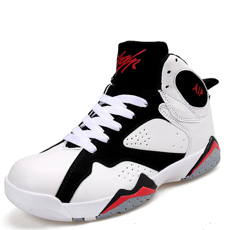 Men's basketball shoes high top sports shoes wear-resistant couple style casual youth outdoor style