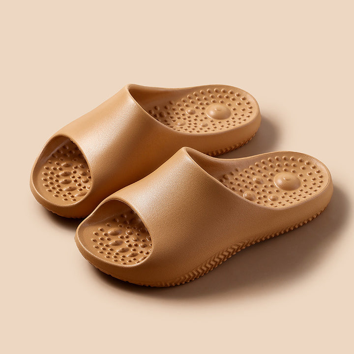 Anti-slip Home Slippers With Massage Sole Design Comfortable Non-slip House Shoes