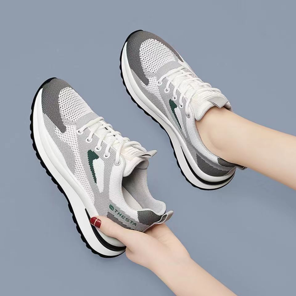 Lightweight Sneaker Fashion Running Shoes Mesh Breathable Casual Women's Shoes