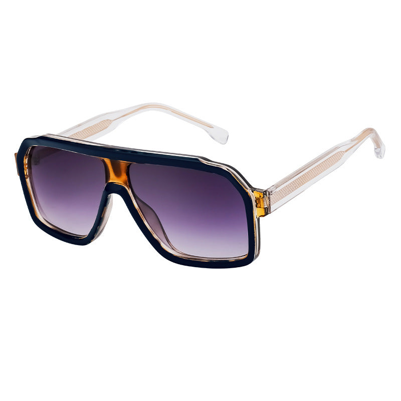 European And American Fashion Square Sunglasses Men