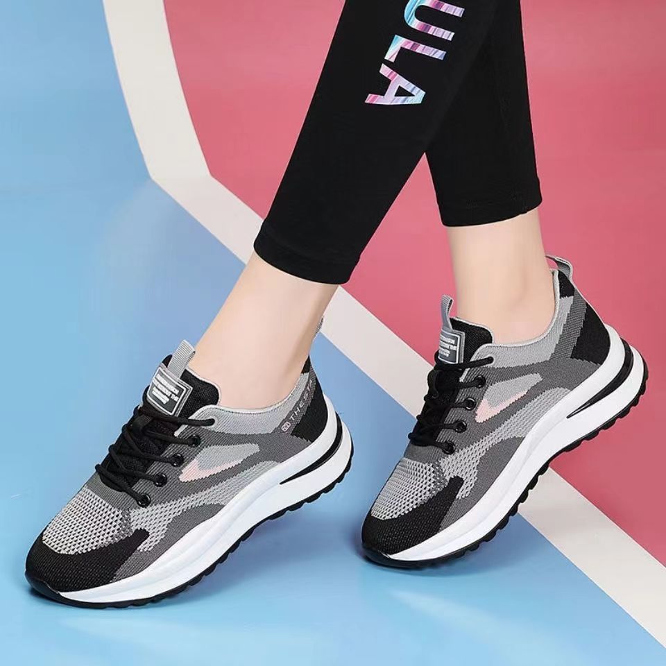 Lightweight Sneaker Fashion Running Shoes Mesh Breathable Casual Women's Shoes