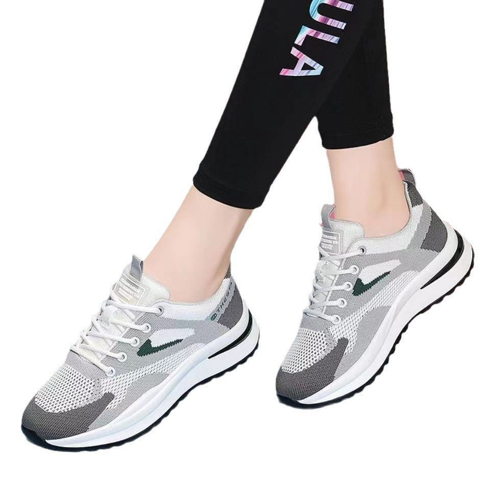 Lightweight Sneaker Fashion Running Shoes Mesh Breathable Casual Women's Shoes