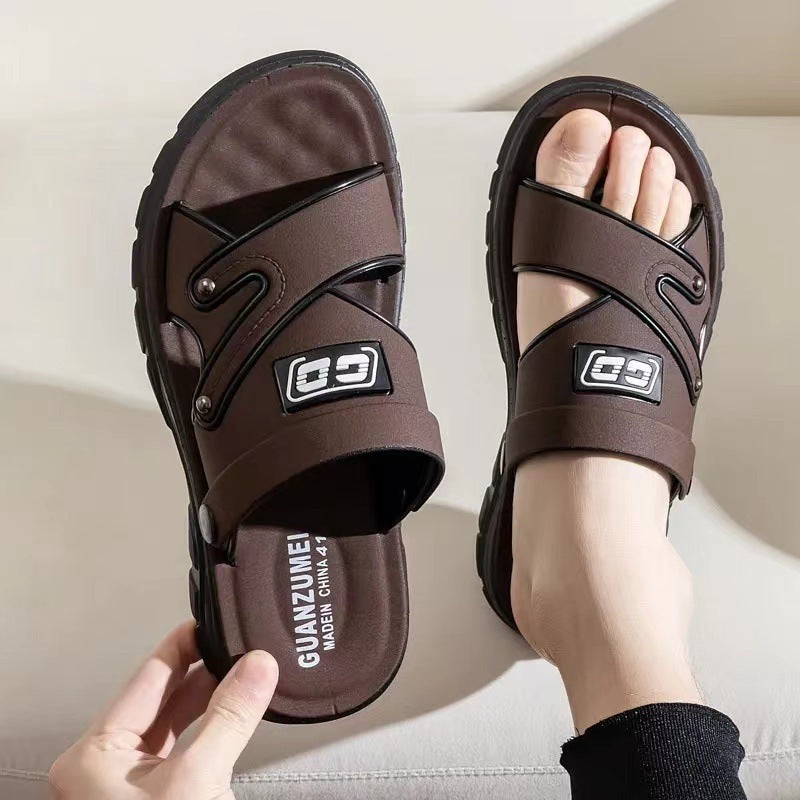 Summer Men's Platform Non-slip Beach Sandals