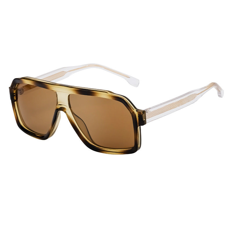 European And American Fashion Square Sunglasses Men